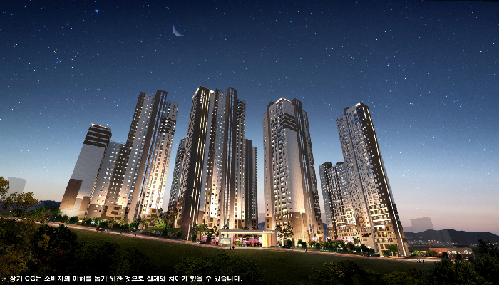 '양정 포레힐즈 스위첸' 평균 93.4대 1로 1순위 마감 - 대한경제