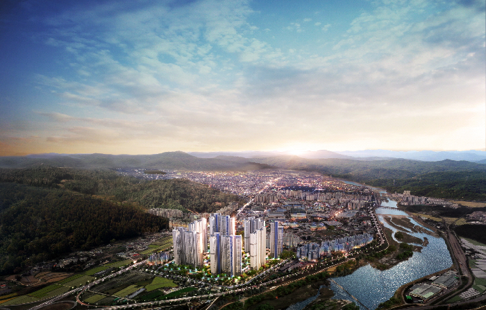 아이에스동서 '경주 뉴센트로 에일린의 뜰' 견본주택 오픈 - 대한경제