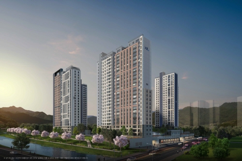 경주 첫 자이르네 아파트 '경주자이르네' 11월 분양