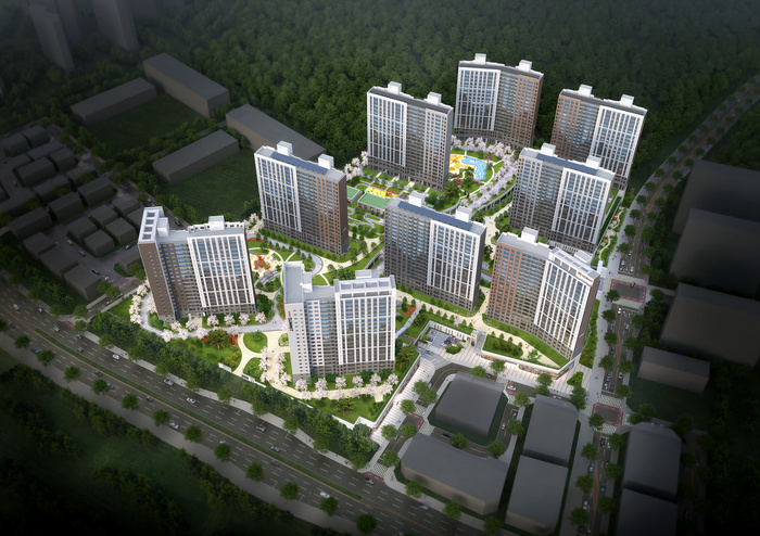 호반건설, 동탄2신도시서 '호반써밋 동탄' 견본주택 개관