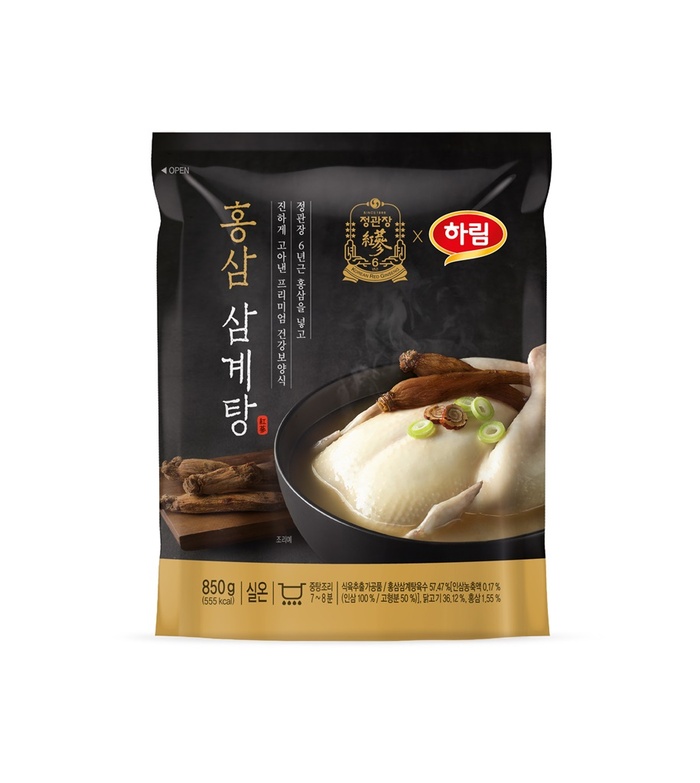 정관장X하림, 프리미엄 ‘홍삼삼계탕’ 선봬 - 대한경제
