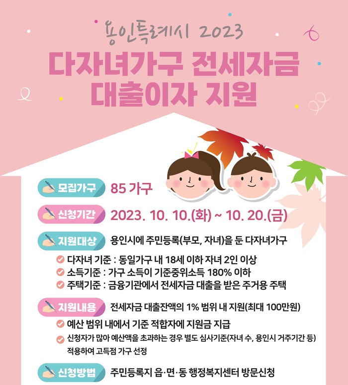 여러 자녀를 둔 가족을 위한 특별 임대 대출 자격 조건에 대해 알아보세요
