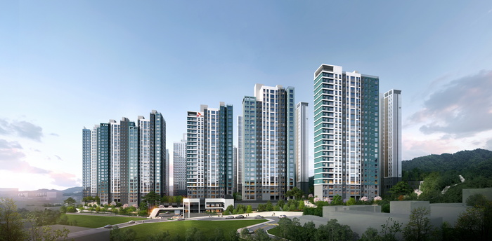 중흥토건ㆍSK에코플랜트, '송암공원 중흥S-클래스 SK VIEW' 2월 분양