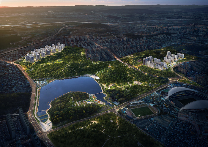 롯데건설, 광주 '중앙공원 롯데캐슬 시그니처' 견본주택 개관