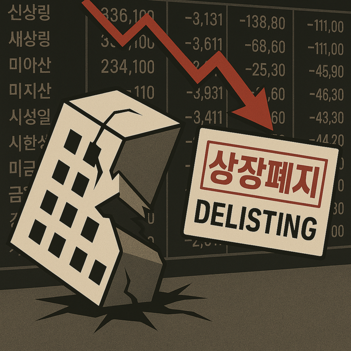 관리종목 지정 '우수수'...상장폐지 시계 빨라진다 - 뉴스 썸네일 이미지