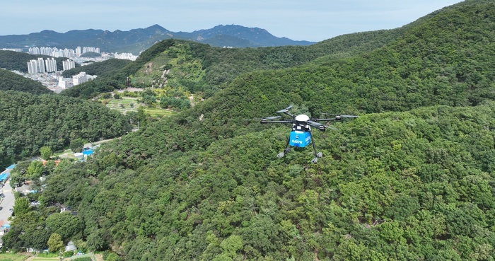안양시, 교통 체증 없는 '하늘 길'로 드론 배송 본격 서비스 - 뉴스 썸네일 이미지