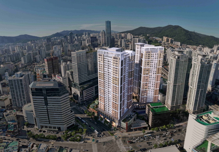 “퀸즈이즈카운티, 부산 미래 개발축 한복판 공급