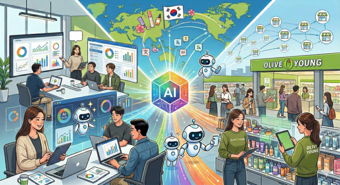 CJ올리브영, 전 구성원 업무에 AI 에이전트 도입…유통업계 최초