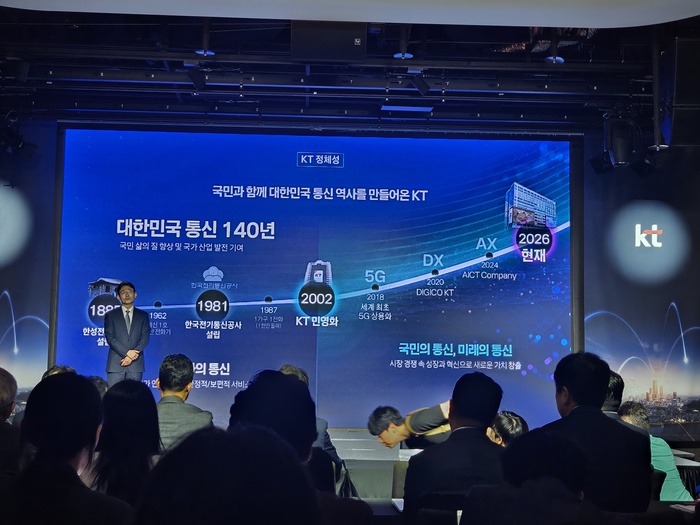 [AX플랫폼기업 선언] ①박윤영號 KT, 사람 넘어 ‘AI 연결’하는 기간통신사