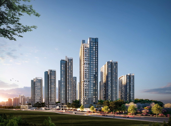 울산 남구 신주거타운에 1,521세대 대단지 '그랑라크 에일린의 뜰' 9월 ...