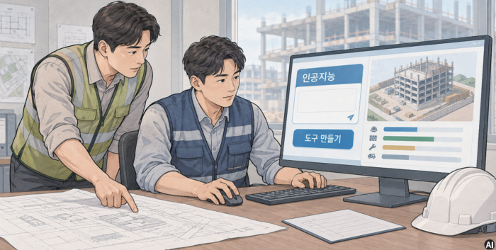 건설 AX 가속...현장 실무자가 주도권 - 뉴스 썸네일 이미지